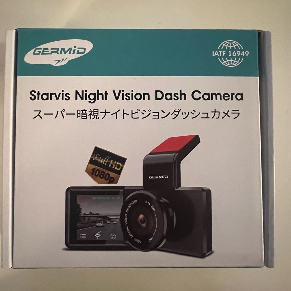 Germid Starvis Night Vision Dash Camera